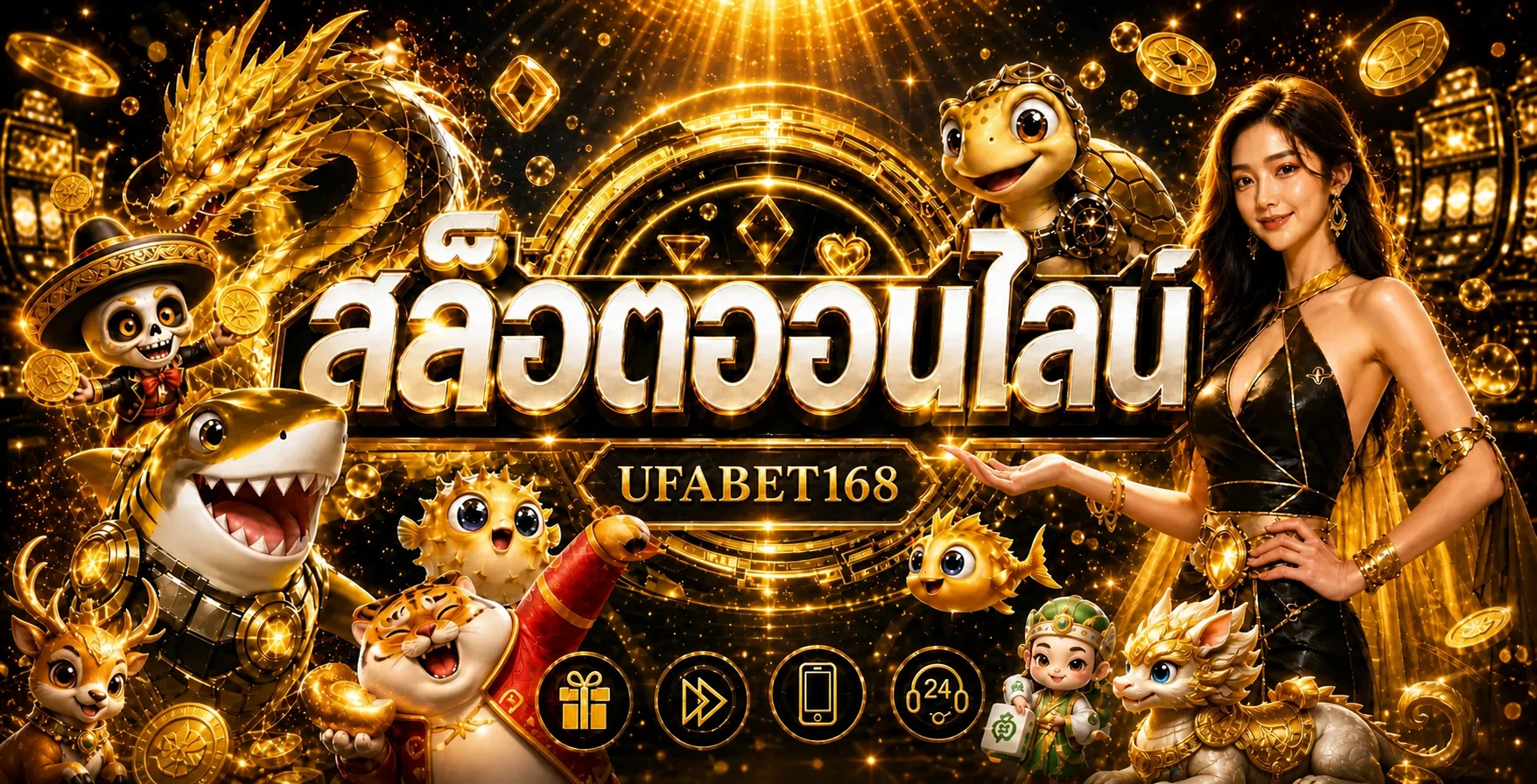 สล็อตออนไลน์ UFABET168 พร้อมหมวดเกมยอดนิยม